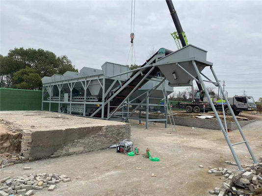 Échelle de sol de base petite de ciment de malaxage d'usines préparées libres de centrale