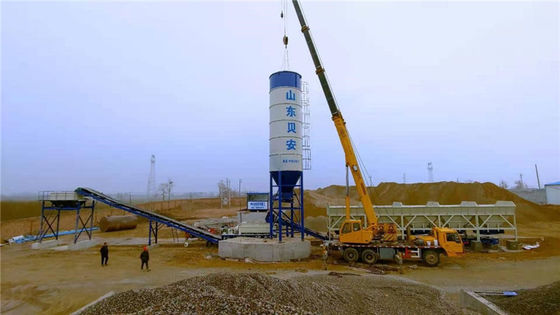 centrales de malaxage de ciment de sol de la chaux 500t/H utilisées dans la construction de routes haute exactement