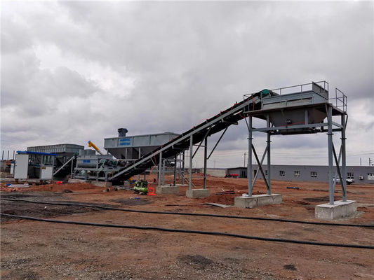 Usines de mélange prêt à l'emploi stationnaires ou mobiles d'usine de mélange de sol stabilisé 400TPH