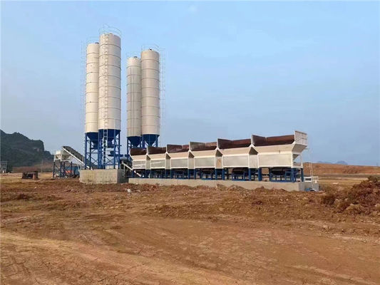 équipement continu de centrale de mélange de ciment du sol 500TPH pour la construction de routes urbaines
