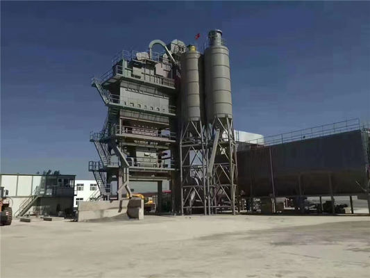 Construction d'aéroport Asphalt Mixing Plant stationnaire 40t/H avec le système de dépoussiérage