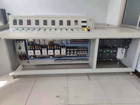 Cabinet de commande pour les pièces de l'usine de battage pour la station de mélange de sol stabilisée