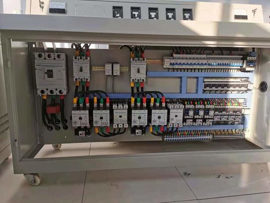 Cabinet de commande mélangeur et pièces d'installation pour station de mélange de sol stabilisée